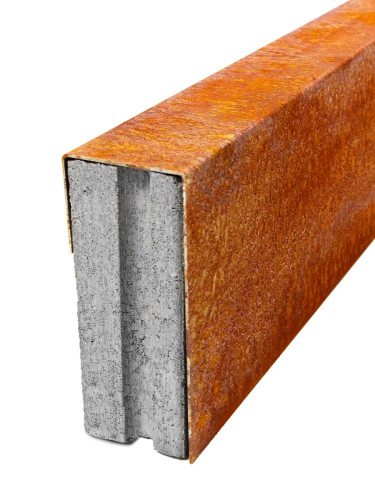 Multi-Edge PROFILE Corthenstahl für Bordsteinkanten 6 cm Breite