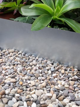 Multi-Edge METAL Verzinkt 150x37,5cm verlegt