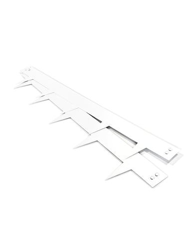 Multi-Edge METAL Rasenkante Weiß